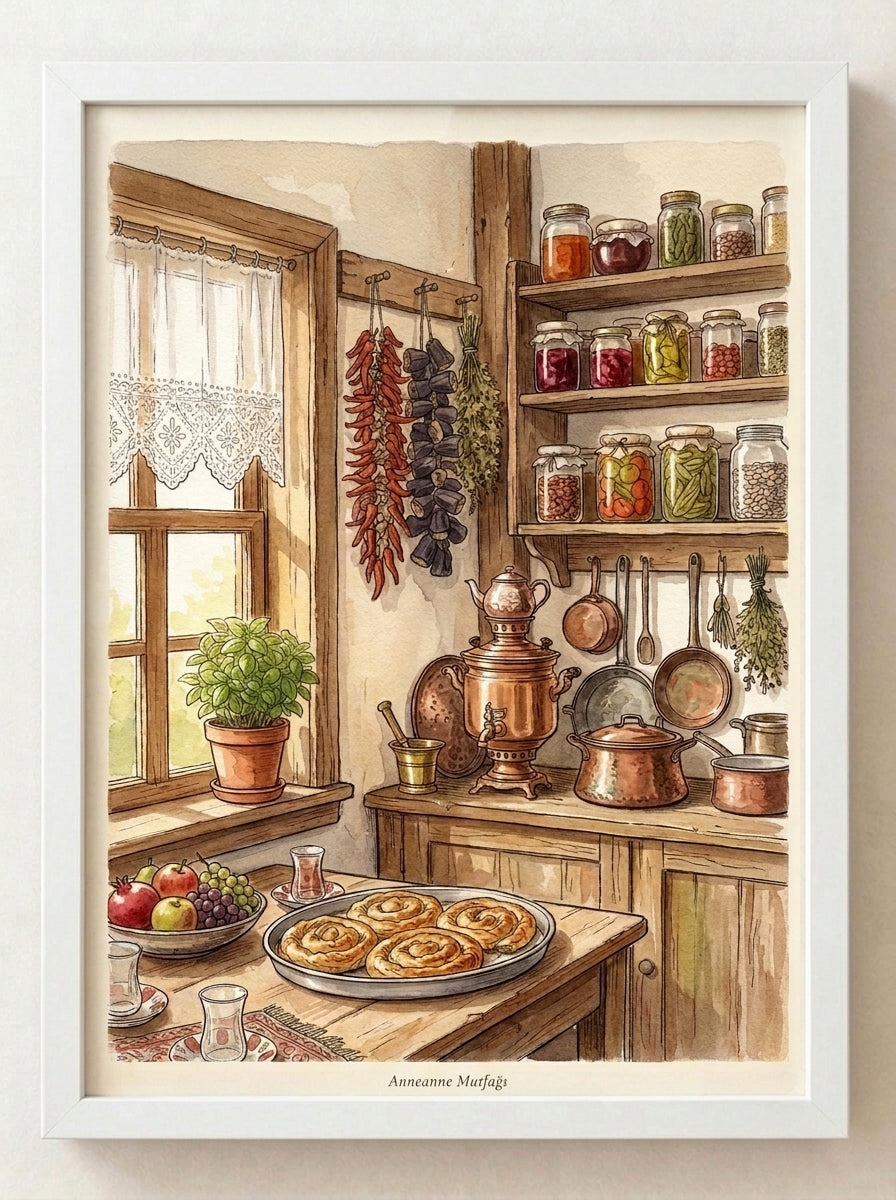 Manzara Tablosu – Manzara Koleksiyonu No. 07 | Çerçeveli Tablo 30x40