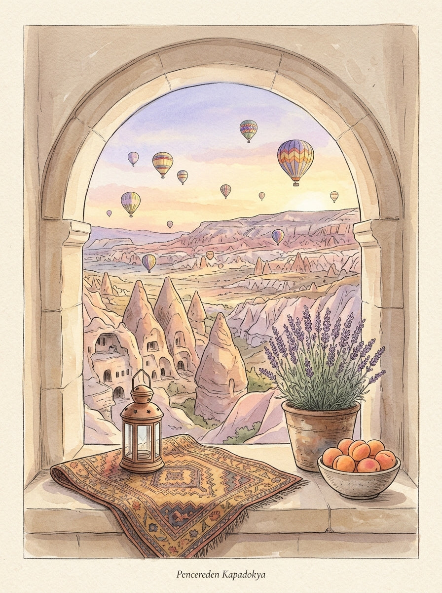 Manzara Tablosu – Manzara Koleksiyonu No. 06 | Çerçeveli Tablo 30x40