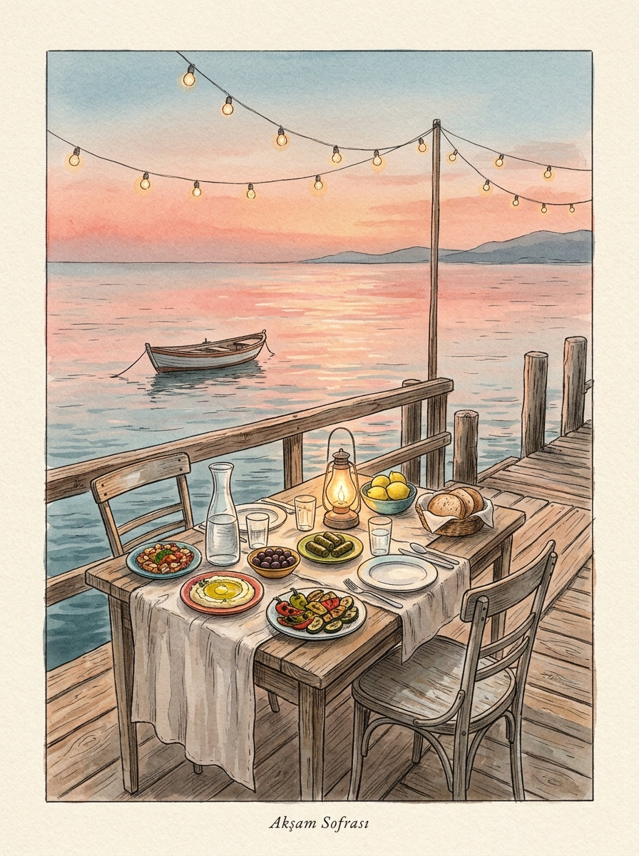 Manzara Tablosu – Manzara Koleksiyonu No. 02 | Çerçeveli Tablo 30x40