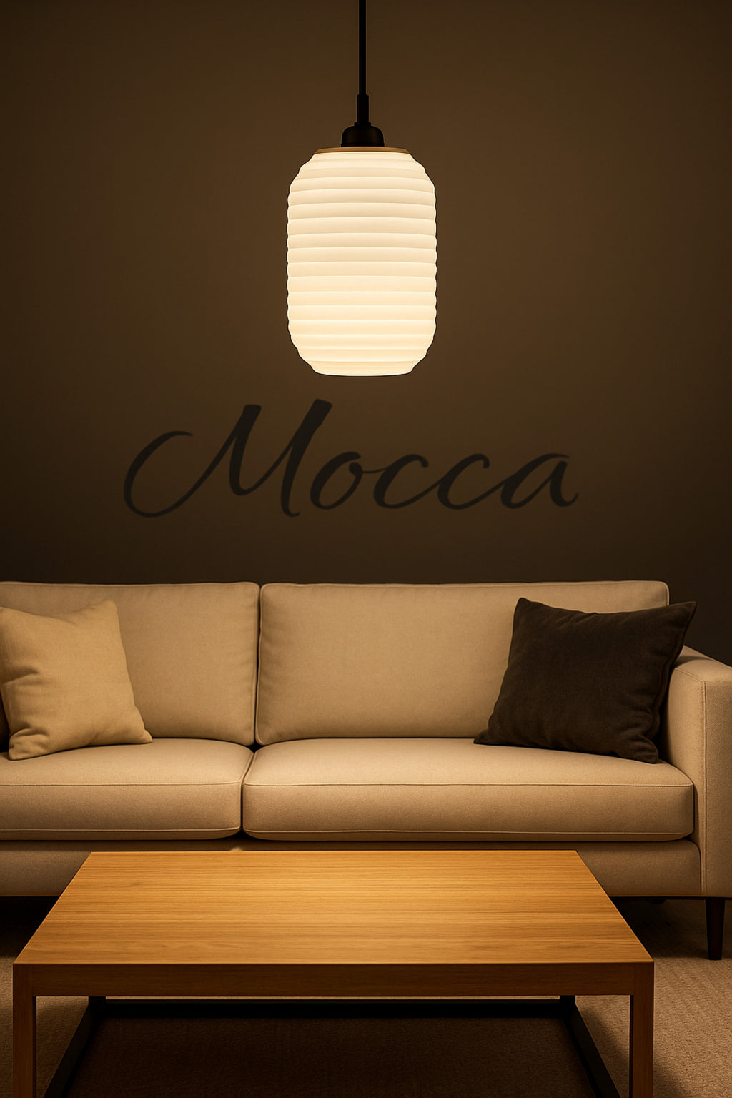 Dekoratif Avize Mocca Serisi Ev Ofis Veranda Mutfak Çap 20 Cm