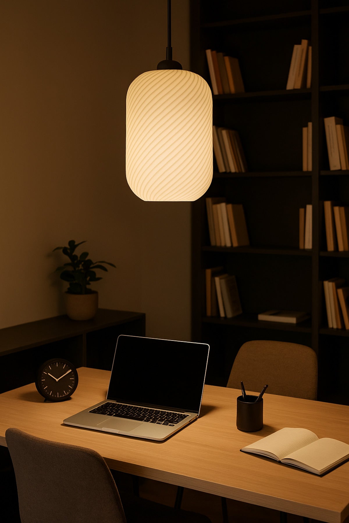 Dekoratif Avize Spiral Serisi Ev Ofis Veranda Mutfak Çap 20 Cm