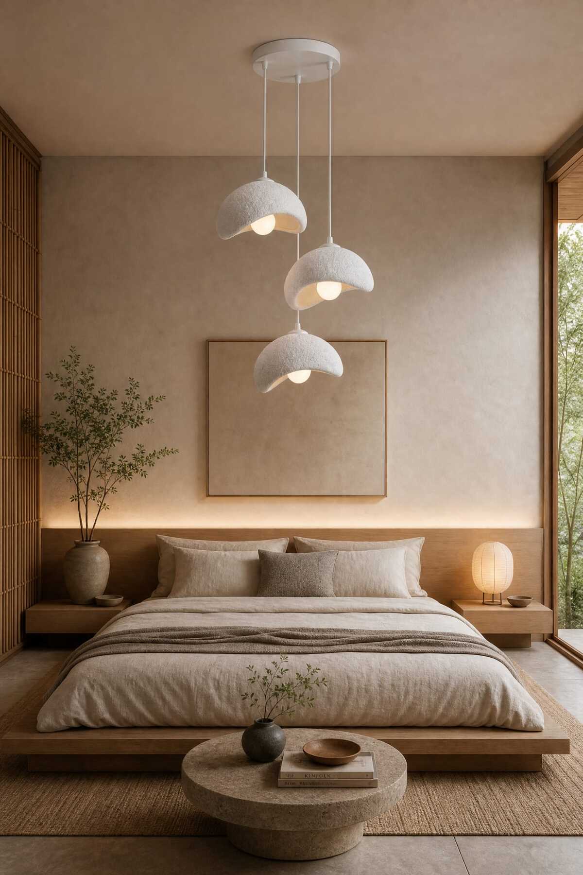 3 Lü Sarkıt Avize Rustik E27 Modern Avize Bohem Beton Görünüm (Normal Led Ampul e27 Hediye)