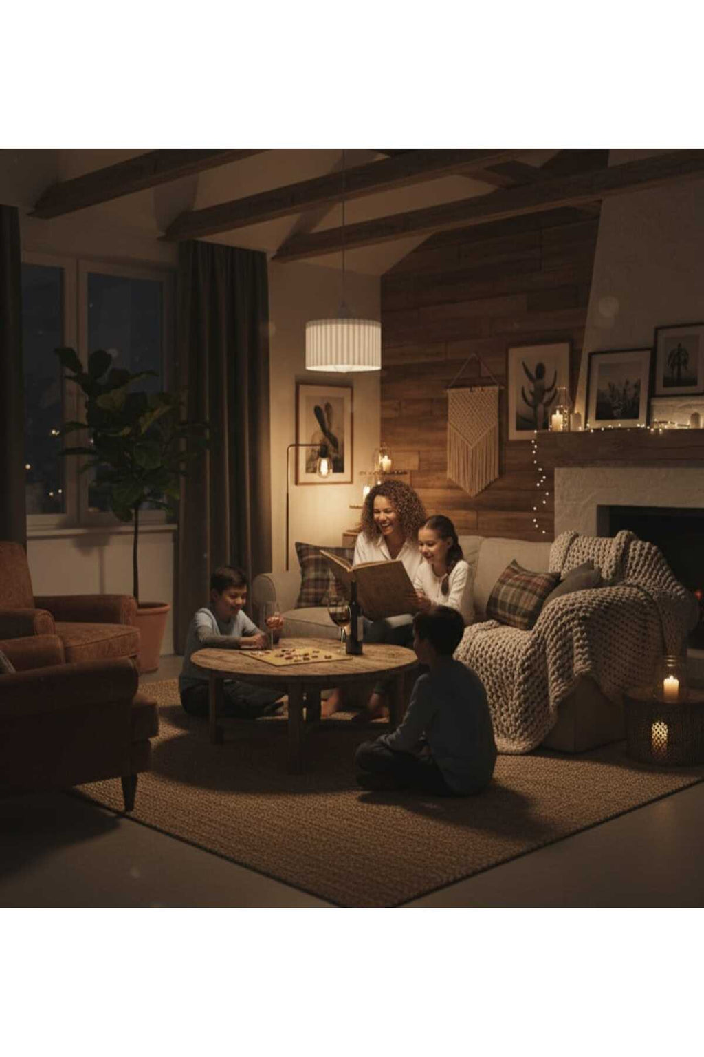 Lüks Beyaz Renk Modern Dekoratif Salon, Oturma Odası ve Mutfak Sarkıt Avize (Lamba Hediyedir)