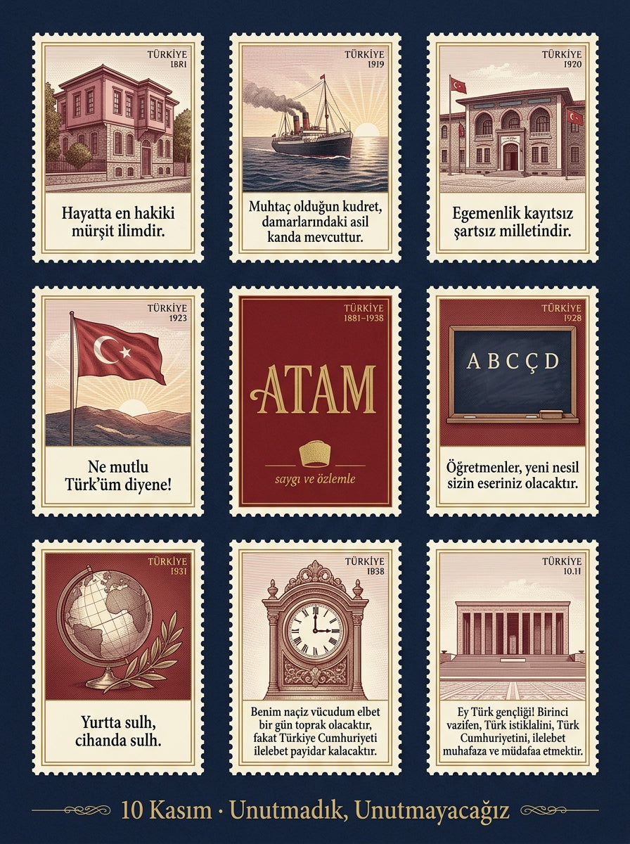 Kişiye Özel Pul Koleksiyonu Tablosu – İsme Özel Çerçeveli Tablo 30x40 | Doğum Günü, Sevgiliye, Anneye, Arkadaşa Hediye