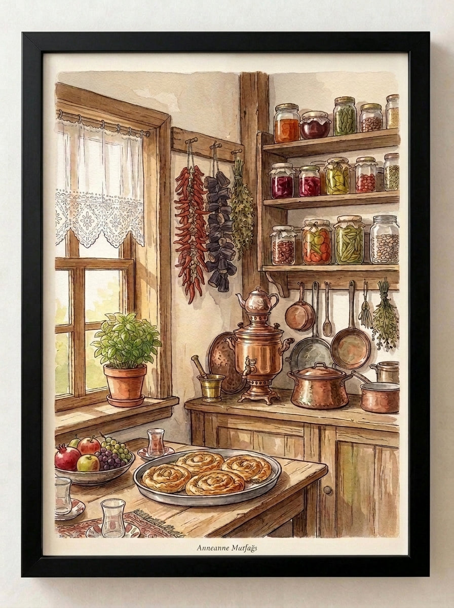 Manzara Tablosu – Manzara Koleksiyonu No. 07 | Çerçeveli Tablo 30x40